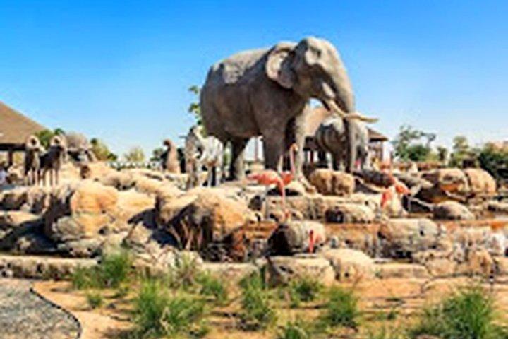 Billets d'entrée au Dubai Safari Park avec transferts hôteliers privés