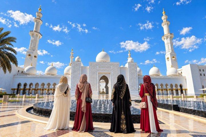 Excursion à Abu Dhabi depuis Dubaï, Mosquée Sheikh Zayed et visite de la ville