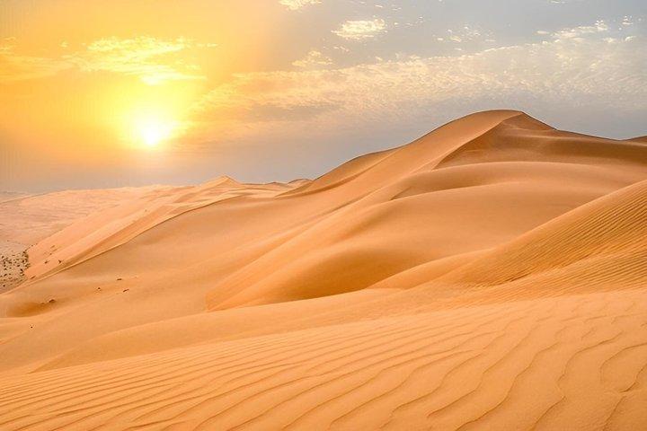 Safari matinal dans le désert de Dubaï avec prise en charge à l'hôtel