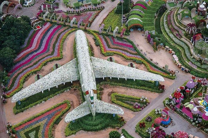 Billet pour le Dubai Miracle Garden avec options de transport