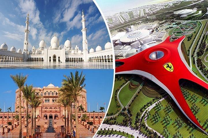 Tour d'Abu Dhabi avec les billets d'entrée Ferrari World