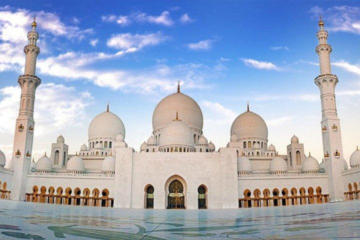 De Dubaï : visite d'Abu Dhabi avec la Grande Mosquée et Qasar Al Watan