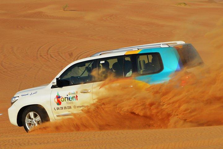 Combinaison de Dubaï: expérience matinale du safari dans le désert et visite de la ville de Dubaï