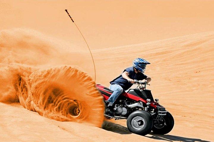 Safari en quad dans les dunes rouges et dîner-croisière dans la marina de Dubaï (circuit de 2 jours)