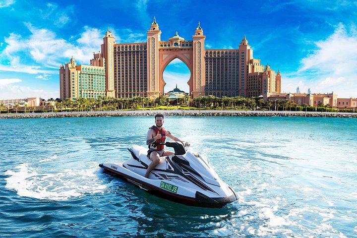 Jet Ski Tour Dubaï : La Mer - Burj Al Arab - Atlantis pendant 1h 30min