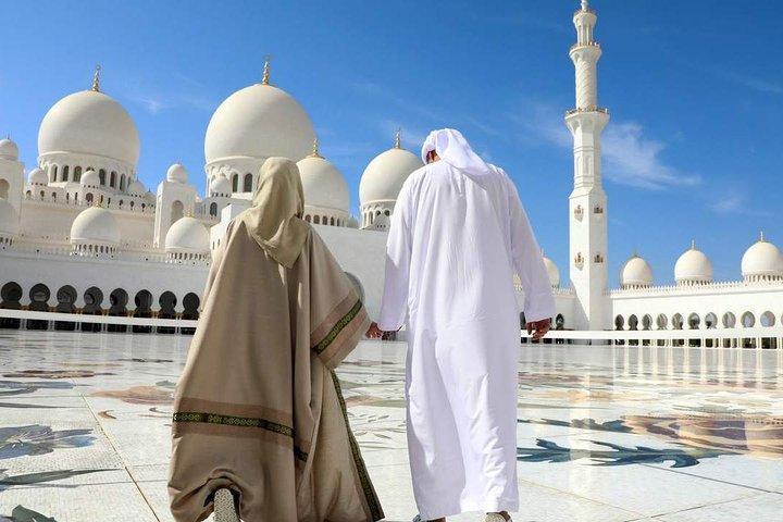 Visite partagée de la capitale Abu Dhabi au départ de Dubaï ou d'Abou Dhabi