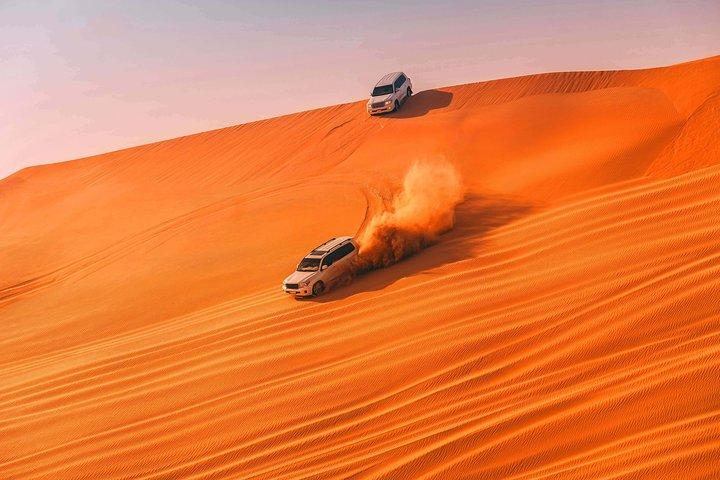 Safari aventureux dans le désert avec dîner barbecue à Dubaï