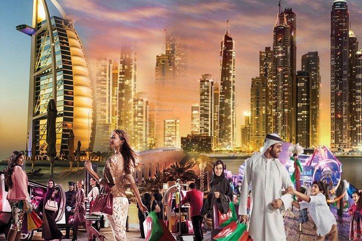 Visite privée d'une demi-journée de shopping à Dubaï