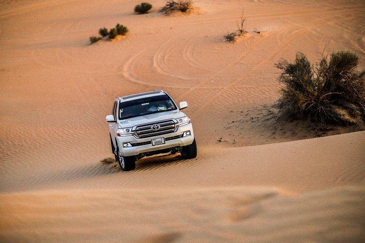 Soirée VIP Safari dans le désert, balade à dos de chameau, frappage des dunes, embarquement sur le sable, exclusif