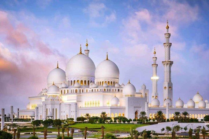 Tour royal et culturel d'Abu Dhabi avec mosquée, Louvre, Qasr et plus