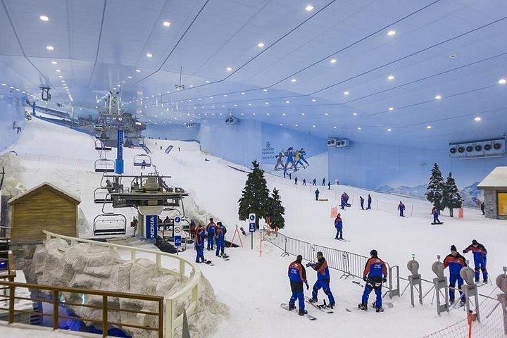Excursion privée Ski Dubai avec transferts aller-retour