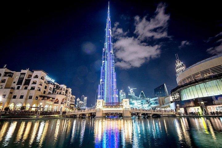 Visite de la ville de Dubaï + étage Burj Khalifa 148 (Prime) avec transfert