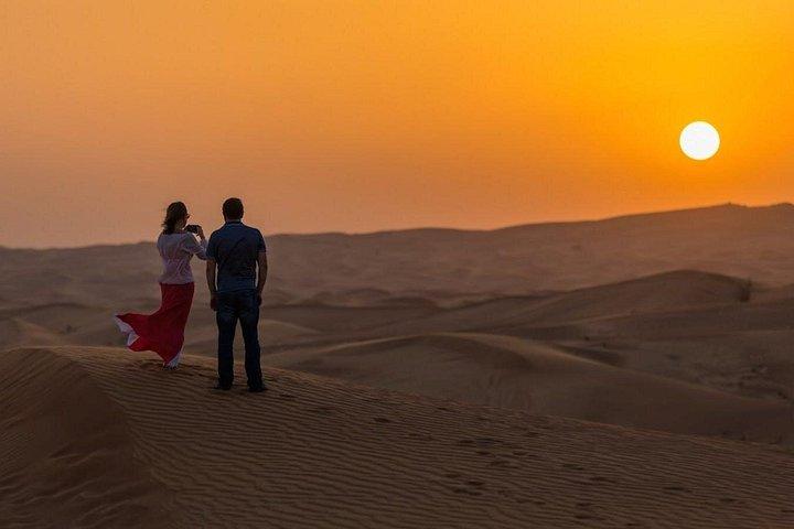 Safari privé au lever du soleil dans le désert à Dubaï