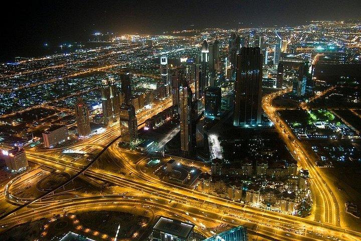 Visite privée de la ville de Dubaï de nuit