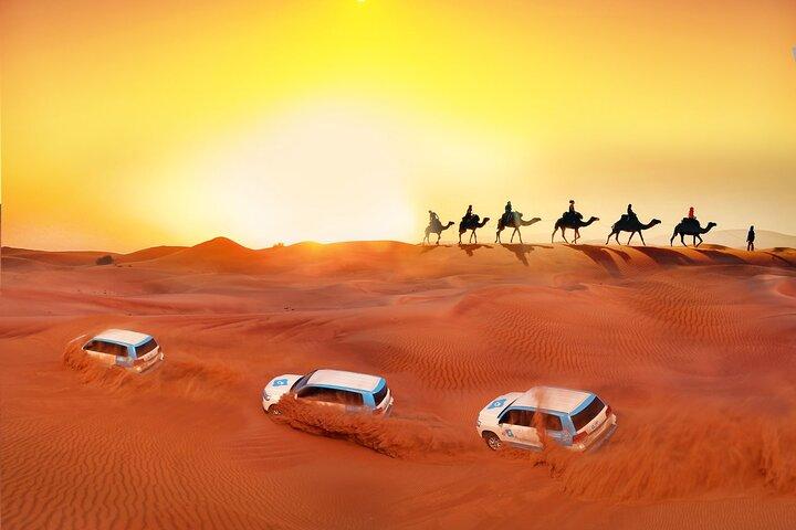 Visite privée de 8 jours à Dubaï avec Abu Dhabi et Desert Safari