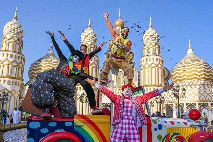 Cadre de Dubaï avec prise en charge et retour des billets Global Village inclus