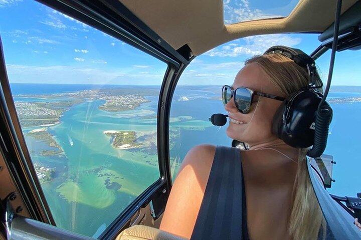 Vol panoramique de 12 minutes en hélicoptère à Dubaï avec option de transfert