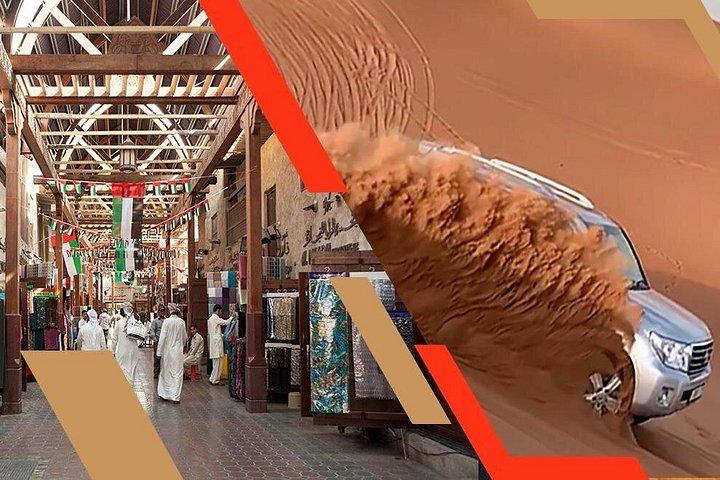 Safari matinal dans le désert avec visite shopping à Dubaï