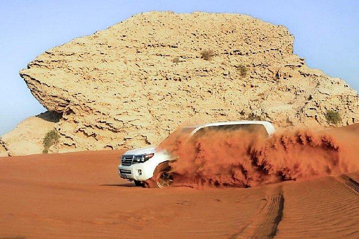 Safari matinal dans le désert de Camel Rock