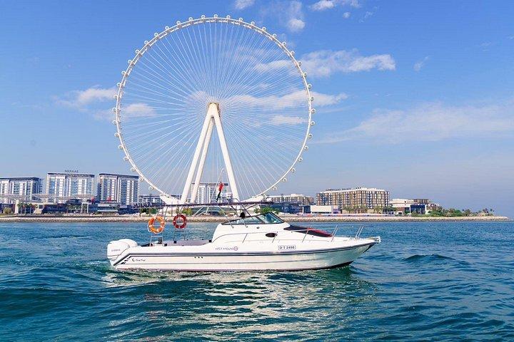 Excursion de 2 heures en mini yacht à Dubaï à The Palm, Burj Al Arab et Atlantis