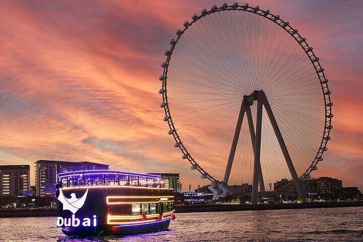 Visite privée d'une journée complète de la ville de Dubaï avec dîner croisière premium en boutre