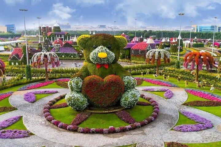 Dubai Miracle Garden avec transferts privés