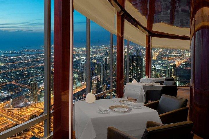 Expérience culinaire au Atmosphere Burj Khalifa Dubai avec transferts