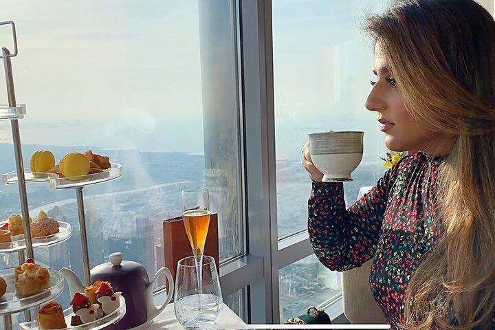 Après-midi High Tea à Atmosphere Burj Khalifa avec transfert