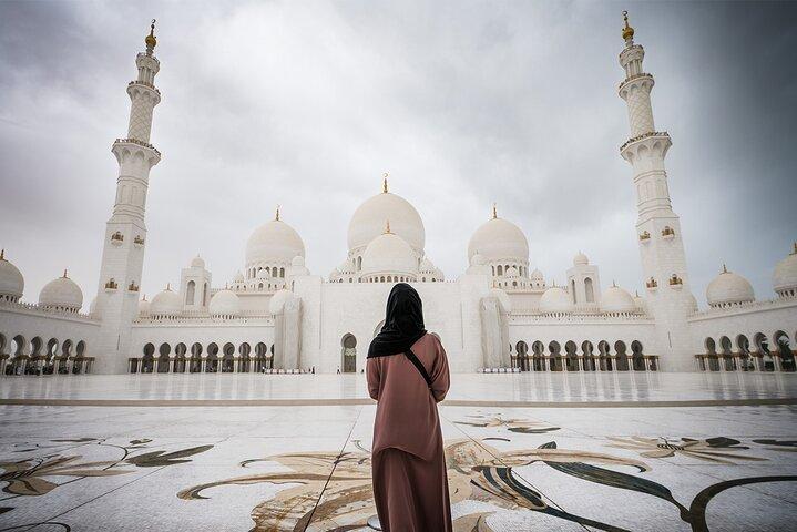 Depuis Dubaï : excursion d'une journée à Abu Dhabi avec déjeuner en option