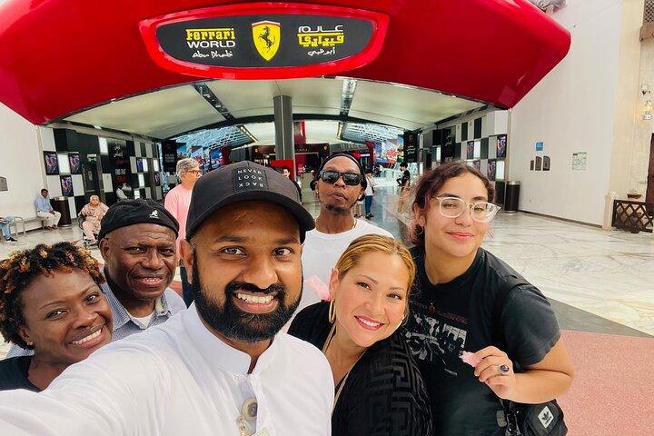 Tour d'Abu Dhabi Grande Mosquée Ferrari Monde Inclus