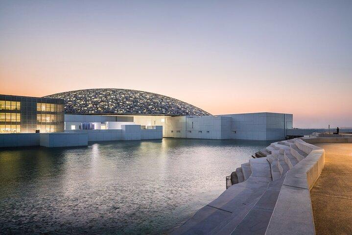 Sheikh Zayed Grande Mosquée avec billets pour le musée de Louver