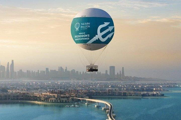 Le ballon de Dubaï, vue à 360 degrés sur l'horizon de Dubaï