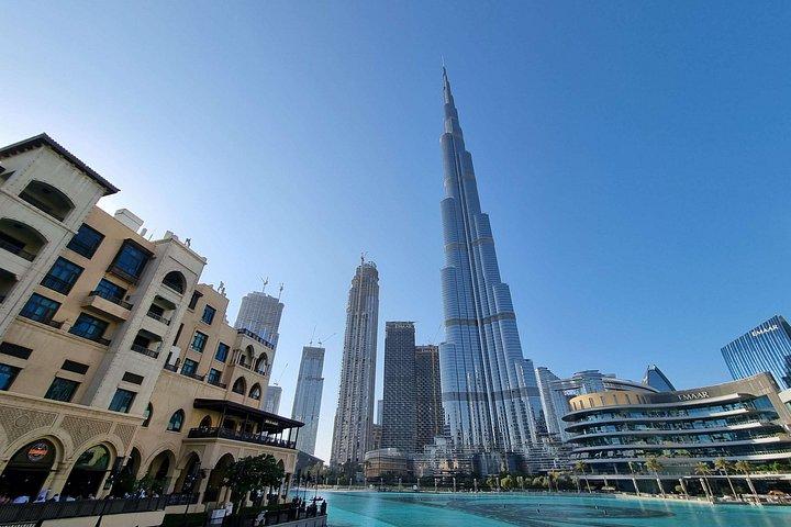 Visite guidée d'une journée complète de la ville de Dubaï et safari dans le désert
