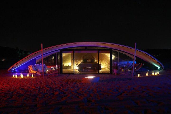 2 jours de visite privée, expérience Nest et glamping dans le désert à Dubaï