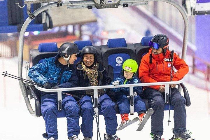 Billets d'entrée Ski Dubai avec service de transport facultatif