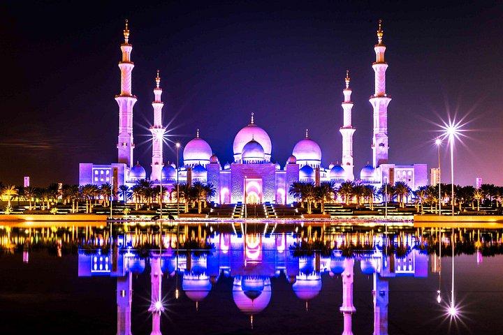 Visite privée de la grande mosquée d'Abu Dhabi et du palais Qasr Al Watan