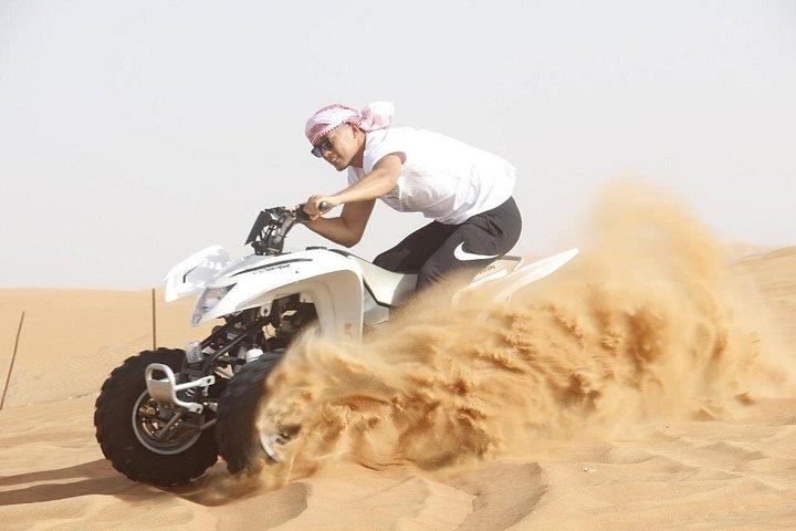 Aventure en quad dans le désert de Dubaï