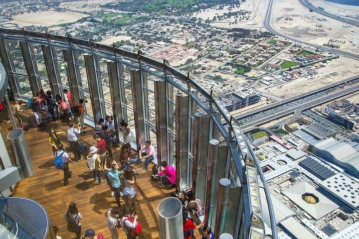 Au Top Burj Khalifa entrée avec dégustation de chocolat