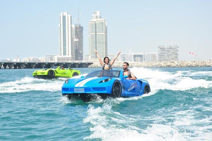 Dubaï Jet Car et visite autonome avec transfert privé