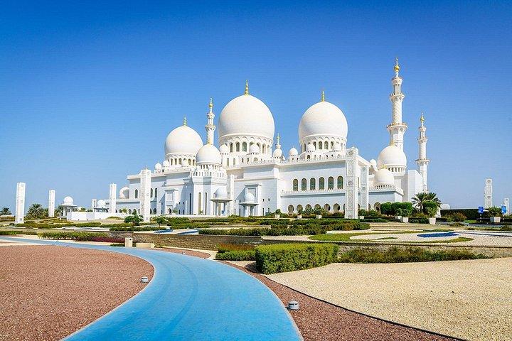 Visite privée de la ville d'Abu Dhabi avec la Grande Mosquée