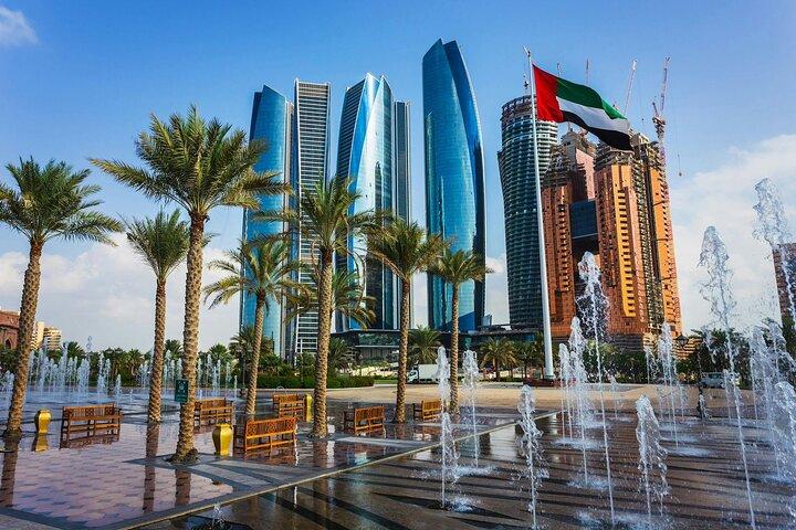 Visite de la ville d'Abu Dhabi avec les tours Etihad