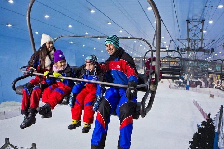 Billets pour le Snow Park de Ski Dubai, activités de neige et expérience hivernale