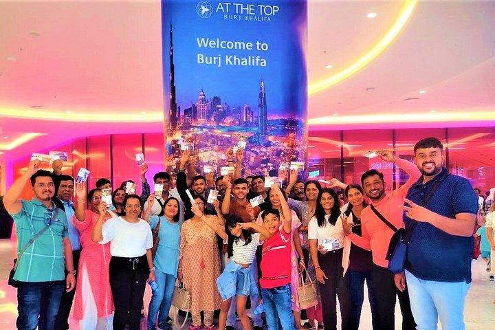 Burj Khalifa : au sommet (niveaux 124 et 125) avec billet et transfert