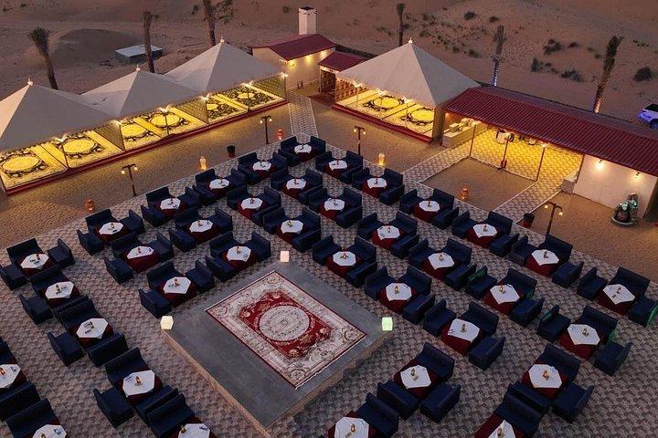 Safari privé dans le désert VIP avec dîner barbecue Camp 5 étoiles