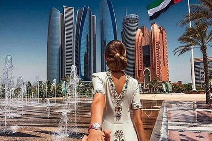 De Dubaï à Abu Dhabi Visite guidée de la ville premium