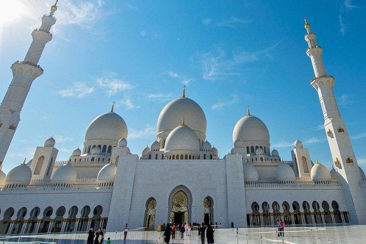 Visite guidée de 5 heures de la Grande Mosquée Cheikh Zayed