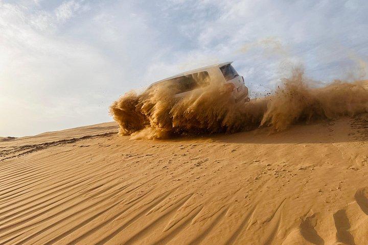Safari privé dans le désert d'Abou Dabi : Dune Bashing & Sandboarding