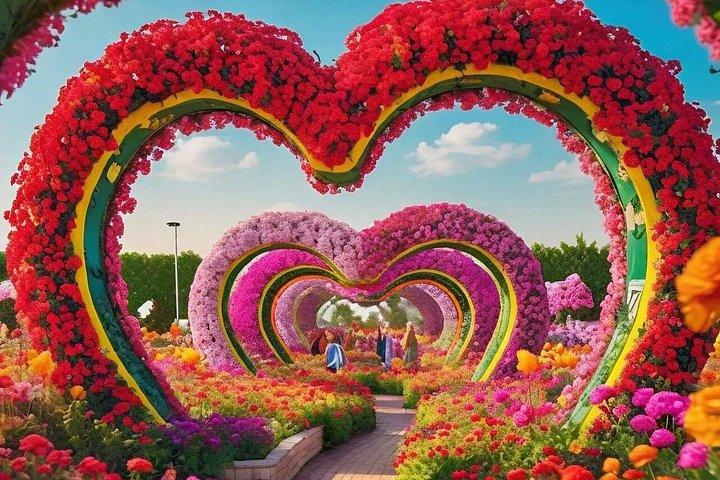 Billet Miracle Garden Dubai avec transferts privés
