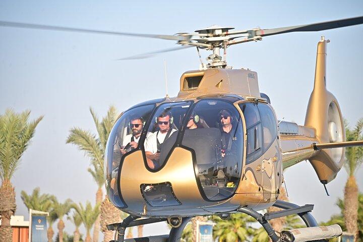 Ultime visite en hélicoptère à Dubaï avec transferts facultatifs