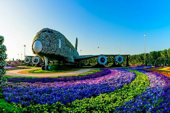 Dubaï Miracle Garden Entrée Pass avec prise en charge et retour à l'hôtel